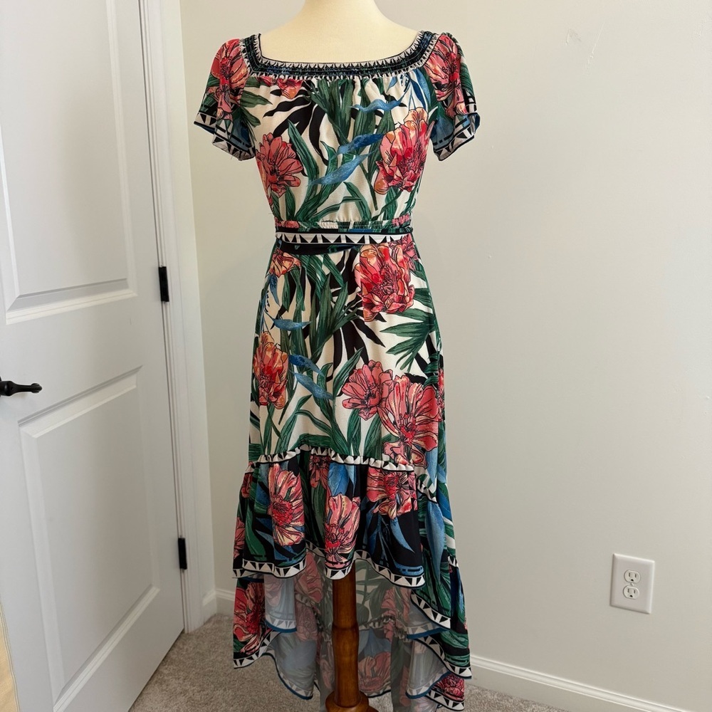 Flying Tomato Dress Hi-Low Off Shoulder Dress‎ Sz Small